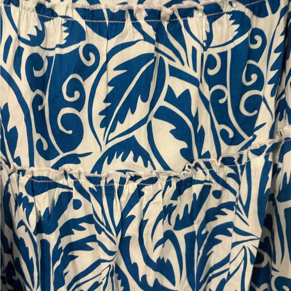 THML Blue and White woman’s small dress - Picture 4 of 4